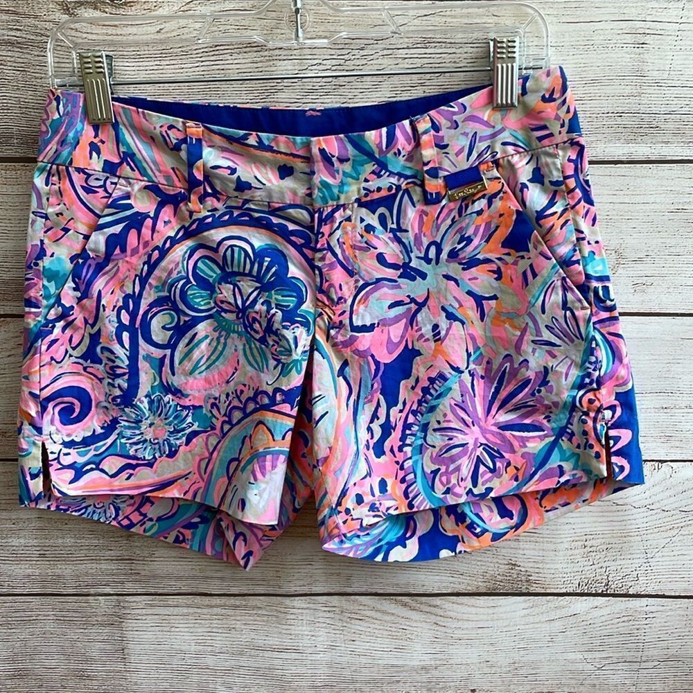 LILLY PULITZER‎ CALLAN SHORTS IN IT’S ALWAYS SUMMER SOMEWHERE